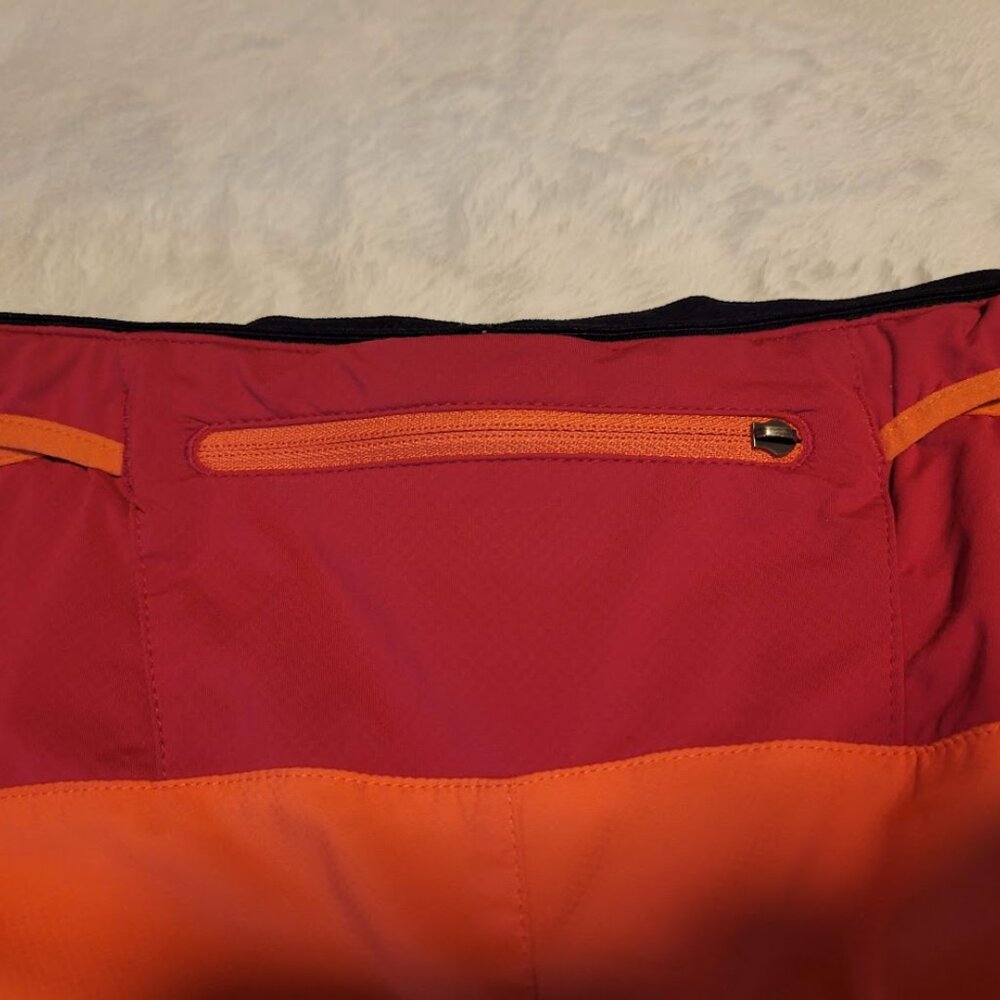 Patagonia Strider Pro Trail Running Shorts Orange Red Women’s M - Picture 4 of 7